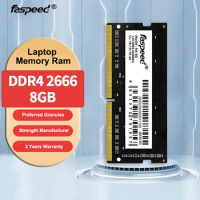 Faspeed Memoria Ram DDR4 16GB 2666MHz Memory Ram DDR3 8GB 4GB 1600MHz 1.2V 1.35V PC4 21300 PC3L 12800 SODIMM For Laptop Notebook
