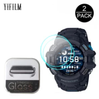 2Pcs 2.5D Tempered Glass For Casio G-SHOCK GSW-H1000 GBD-H1000 MRG-B2000BS MTG-B2000PH GWF-A1000C Clear Screen Protector Glass