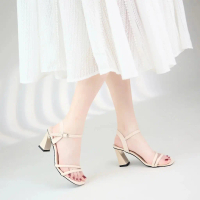 [Peinn] Giày Cao Gót MWC G112 - Sandal Cao Gót Quai Mảnh Gót Vuông 8CM Thời Trang Thanh Lịch