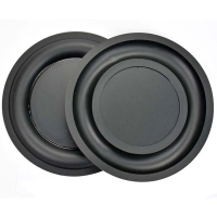 62mm 2pcs 30mm Kit Pembaikan Teater Rumah Speaker Subwoofer Woofers Speaker Getaran Membran Getah Ba