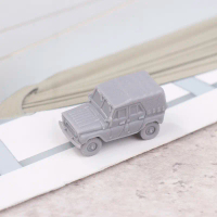 ชุดโมเดลยานพาหนะ, สเกล UAZ-469 1/144, สีเทายูทิลิตี้ไลท์, การพิมพ์ 3 มิติ, โมเด่นเครื่องยนต์ 4x4, โม