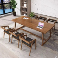 實木辦公長桌書桌（160*70*75 板厚5）(下單後聯絡客服確認發貨顔色)