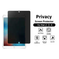 Privacy Tempered Glass For iPad 4 3 2 Glass Screen Protective Film Anti-Peep For Apple IPAD 2 3 4 Privacy Anti Glare Glass film