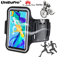 Phone Bag Case for Huawei P40 P30 Pro P20 Lite Honor 20s V20 Mate 30 20 Nova Y Enjoy P Smart Running Arm Band PU Leather Cover