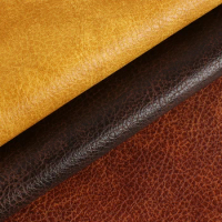 Litchi Veins Synthetic Leather Fabric For Sewing Garment Faux Suede PU DIY Bag Shoes Sofa Sewing Material Leathercraft