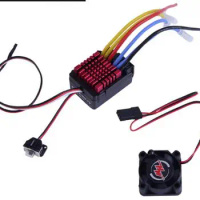 Hobbywing QuicRun 0860-Dual-Brushed 60A Waterproof ESC For 1:8 RC Car