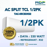 AC TCL 1/2 PK TAC-05CSDXS2 - AC STANDARD TCL - GARANSI RESMI