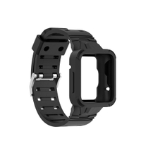 【純色矽膠錶帶】Redmi Horloge 2 紅米 手環 錶帶+保護殼 防摔 運動 腕帶 替換帶