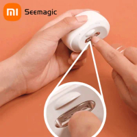 xiaomi seemagic Electric Automatic Nail Clippers with light Trimmer Nail Cutter Manicure Scissors Body For Baby Adult Care Tools
