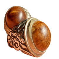 Cincin Kayu Gaharu Asli Natural ring alpaka super anti karat cincin pria Batu
