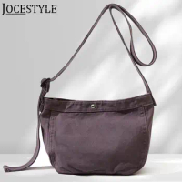 Women Tote Handbag Large Capacity Top Handle Bag Canvas Student Book Bag Solid Color Shopping Leisure Bag