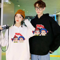 Milky Peko-chan Couple Hoodies Fujiaya Women Sweatshirts Milky Sweatshirts for Men Anime Men's Clothing Women's Hoodie Y2k