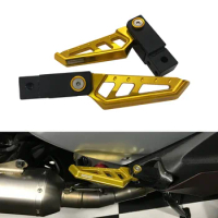 Motorcycle XMAX 300 250 Rear Footpads Rotatable Footrest Spinning Pedal Plate Pegs Pad For Yamaha XMAX300 400 250 125 2014-2020