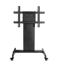 Movable rotating tv stand with wheels 360 degree holder wall bracket mount 32-60 inch screen heavy tv floor stand mount