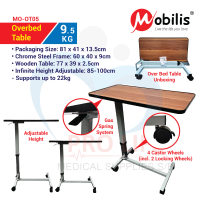 Mobilis Overbed Table (MO-OT05) Mobile Overbed Table Side Table