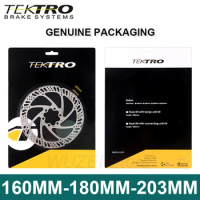 TEKTRO Bike Rotor 160mm 180mm 203mm Mountain Bicycle Hydraulic Disc Brake Rotors Boxed For MTB Road Foldable Cycling