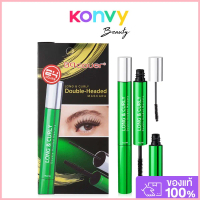 ODBO BQ Cover Long & Curly Double-Headed Mascara [4.5g + 4.5g] #BQ2785 โอดีบีโอ มาสคาร่าปัดขนตา. ซีโ