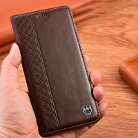 Business Genuine Leather Case For OPPO A1 A12 A12E A12S A11 A11S A15 A15S A16 A16K A16S A16E A17 A17K Pro Flip Cover Phone Cases