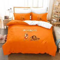ชุดเครื่องนอน Totoro เพื่อนบ้านของฉัน YB 3in1 ปลอกผ้านวม ปลอกหมอน เหมาะสำหรับหอพักและบ้าน ชุดห้องนอน