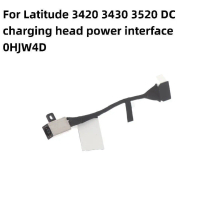 สายไฟ DC สำหรับ Latitude 3420/3430/3520 ช่องต่อจ่ายไฟ DC อินเทอร์เฟซจ่ายไฟ 0HJW4D