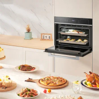 Midea Built-in Oven Steam Grill Function 2 In 1 Electric Ovens for Home 50 Liters Multifunction Smart Built-in Oven Cabinets