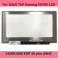 17.3'' FHD IPS LCD Screen Display Panel Matrix For Asus TUF Gaming FX705DD FX705DT FX705DU FX705DY FX705GD 30 Pin 60HZ 1920x1080
