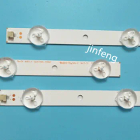 3pcs x 32 inch Universal LED Backlight Lense Aluminum Plate Strips SVA75DA03 for Samsung/ for LG for Sharp TV 9-LEDs 630mm 3v