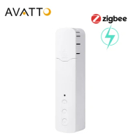 AVATTO Tuya Zigbee Smart Motorized Chain Roller Blinds, Voice Control Shade Shutter Drive Motor works with Alexa, Google home