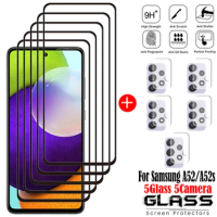 Full Cover Full Glue Tempered Glass For Samsung Galaxy A52 Screen Protector Glass For Samsung Galaxy A52s 5G Camera Film