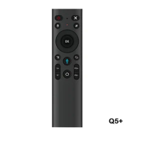 Q5+ Voice Control Air Mouse Remote 2.4G Wireless Multifunctional Fly Mouse Gyroscope Air Mouse Compatible For Android TV Box