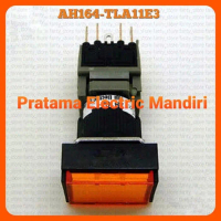 PUSH BUTTON LAMP AH164-TLA11E3 AMBER/ORANGE DIAMETER 16M FUJI ELECTRIC