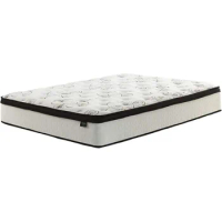 Queen Size Chime 12 Inch Medium Firm Hybrid Mattress with Cooling Gel Memory Foam