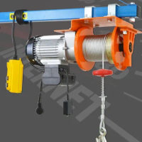 200KG-250KG 40M 15M/min Indoor and outdoor crane rapid electric hoist household decoration building lifting winch small crane