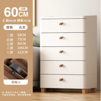 【5層】抽屜式塑膠櫃（60cm 優雅白）