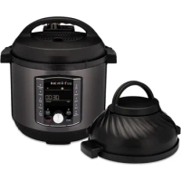 Instant Pot Pro Crisp 11-in-1 Air Fryer and Electric Pressure Cooker Combo with Multicooker Lids that Air Fries, Steams,