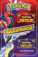 [4美國直購] Scholastic 寶可夢 朱/紫 平裝書 Scarlet &amp; Violet Handbook Pokemon Paperback 978-1338871371