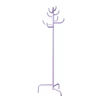 BONDSKÄRET 衣帽架, 紫色, 60x60x175 公分