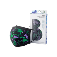 【BioMask保盾】醫療口罩-ANNx影子計劃聯名-黑-成人用-10片/盒(醫療級、雙鋼印、台灣製造)