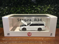 1/64 FH Nissan Stagea GTR R34 White【MGM】