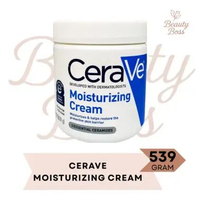 CeraVe Moisturizing Cream Ceramides Hyaluronic Acid Moisturizer Lotion 539 gram
