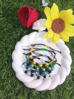 GELANG SERUT TALI MUTIARA SILANG 2 WARNA CANTIK AESTHETIC