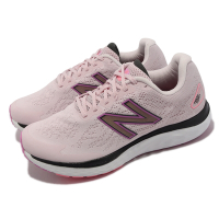 New Balance 慢跑鞋 W680 V7 D 寬楦 女鞋 粉紅 古銅金 緩震 反光 透氣 入門款 運動鞋 NB 紐巴倫 W680CP7-D
