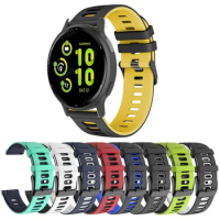 20mm Band For Garmin Vivoactive 3 5 Forerunner 245 645 158 55 Smart Watch Bracelet Wrist Strap For Garmin Venu/SQ/SQ 2 Plus Belt