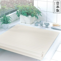 日本進口抗菌家用浴缸蓋板加厚折疊式防灰塵蓋保溫浴盆置物隔板架