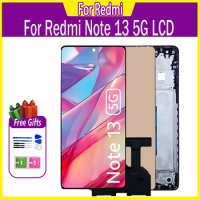 6.67" High Quality AMOLED for Xiaomi Redmi Note 13 5G Lcd 2312DRAABC Display Screen for Redmi Note13 Display Digitizer Assembly