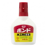 預購品，請來電洽詢。日本 KONISHI 小西 木工用 速乾白膠 50g /瓶  #10822