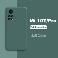 Mi 10t Pro mi10t mi 10 t lite mi 11 pro ultra Case Original Liquid Silicone Soft Cover for Xiaomi Mi 11t pro mi 11 lite 5g ne