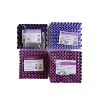 【ส่งฟรี】 *100หลอด* หลอดเก็บตัวอย่างเลือดเคลือบ EDTA K3 มี 2 ขนาด 0.5 มล กับ 3.0 มล.