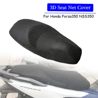 For Honda Forza350 NSS350 Forza NSS 350 2023 2022 2021 2020 Rear Seat Cowl Cover Sunproof 3D Protector Motorcycle Accessories
