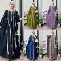 Kaftan Najwa kaftan busui kaftan motif terbaru kaftan viral kaftan trend 2025 Rayon Wanita Panjang
